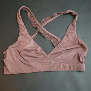 Gilligan and O'Malley Pullover Bralette Size Medium